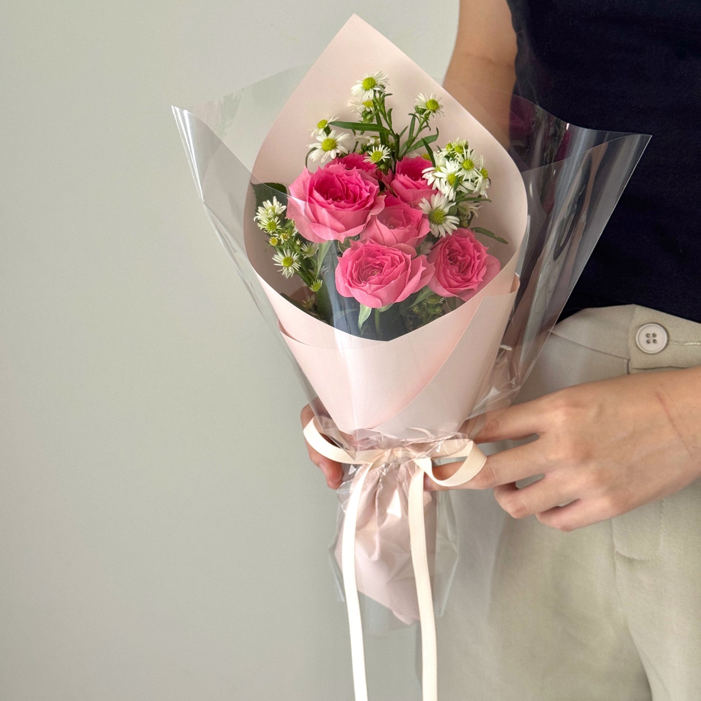 Rose Spray Bouquet - Random Mix