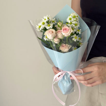 Rose Spray Bouquet - Random Mix