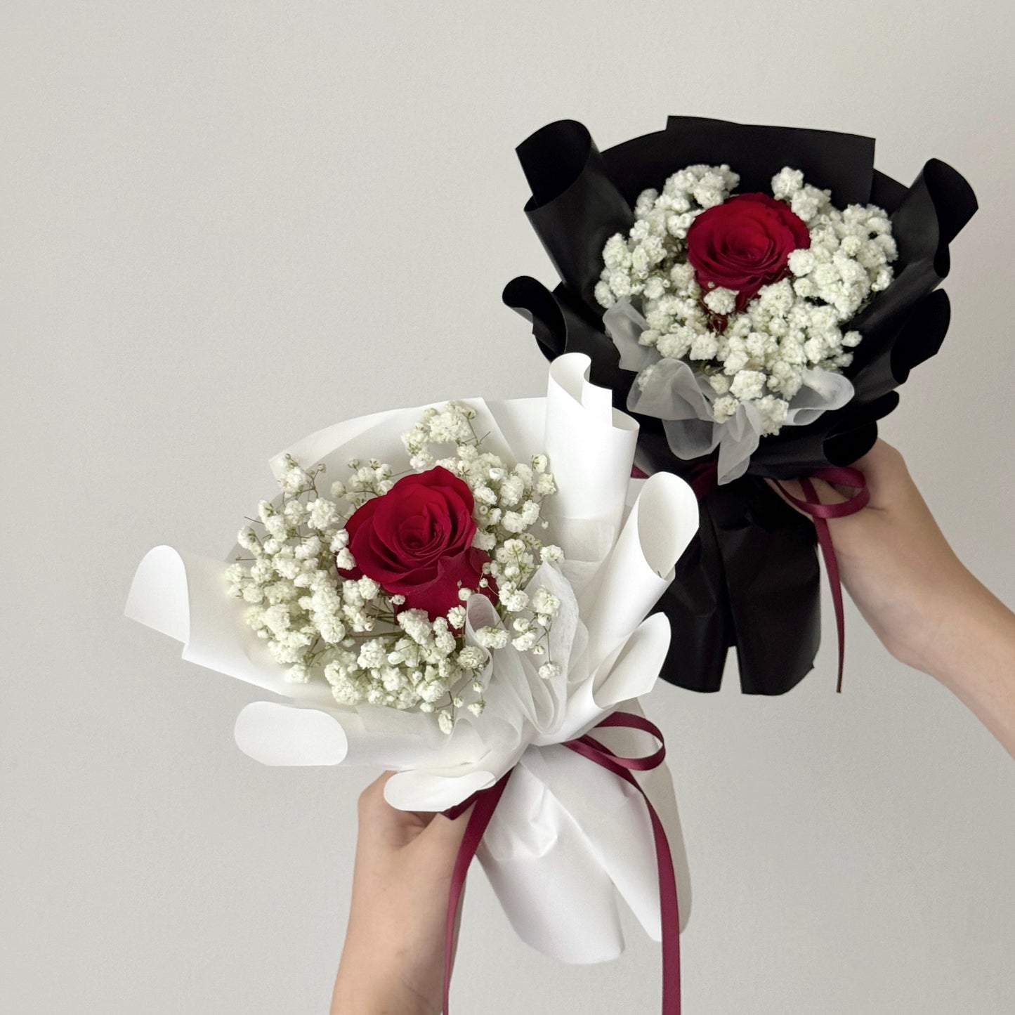 Single Rose Bouquet